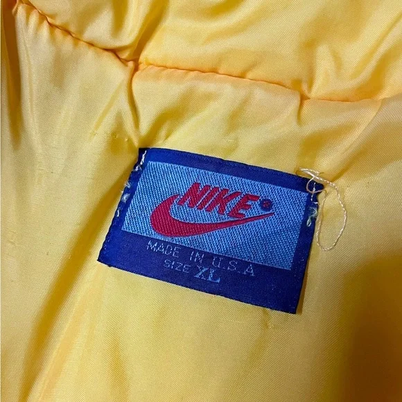 Vintage Yellow Nike Jacket Jackets & Coats